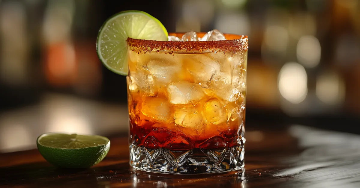 Smoky Serrano Mezcal Margarita