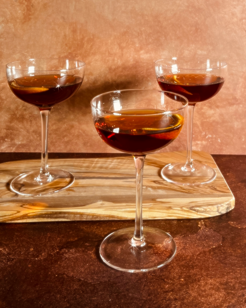 Cherry & Smoke Martinez: A Mezcalum Twist on a Classic