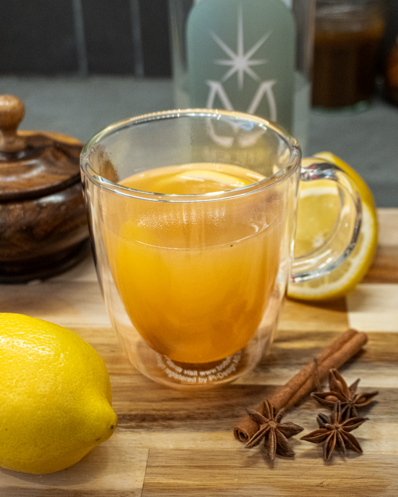 Mezcal Hot Toddy