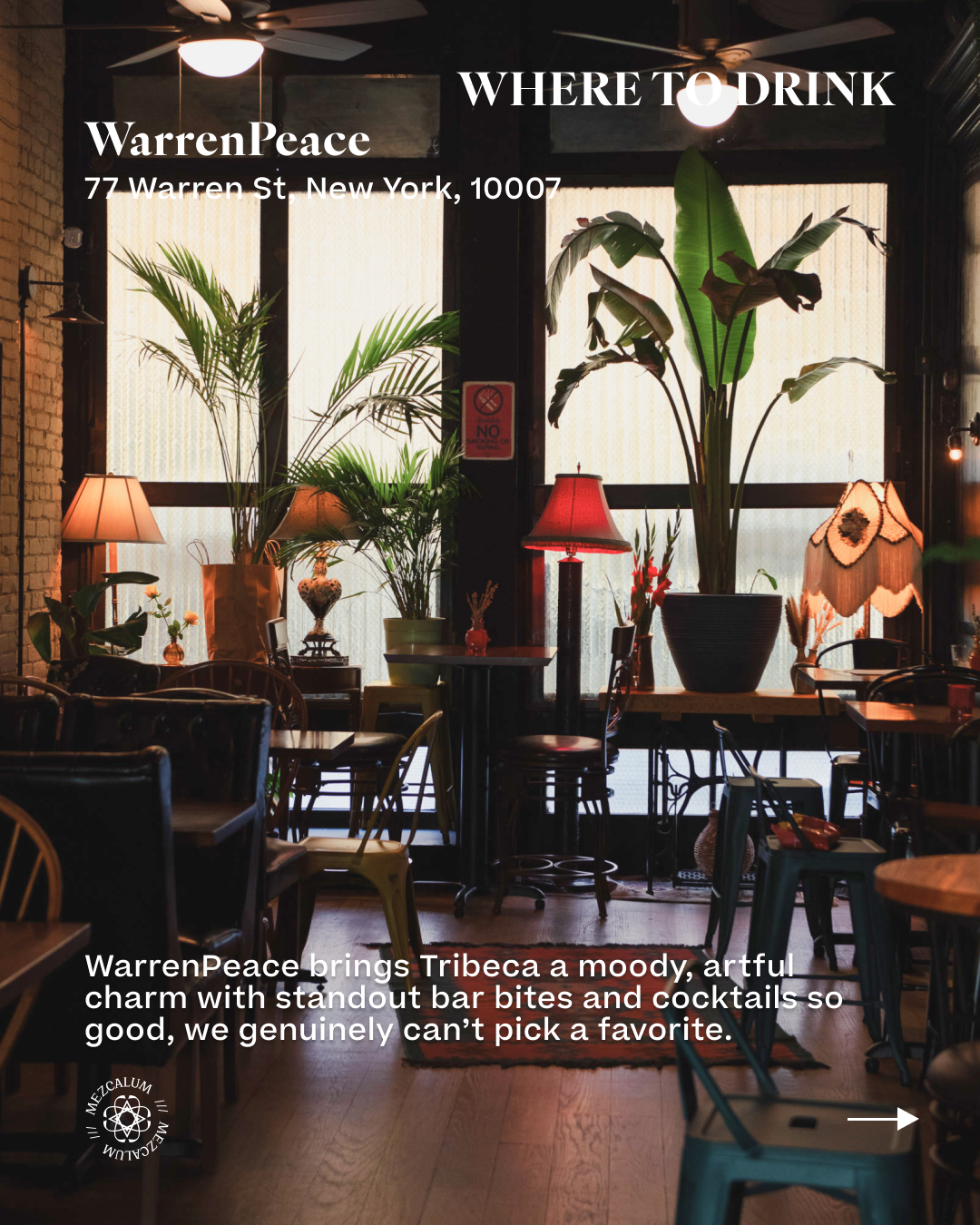 A Guide to TriBeCa, New York: Upscale Dining & Drinks with Mezcalum