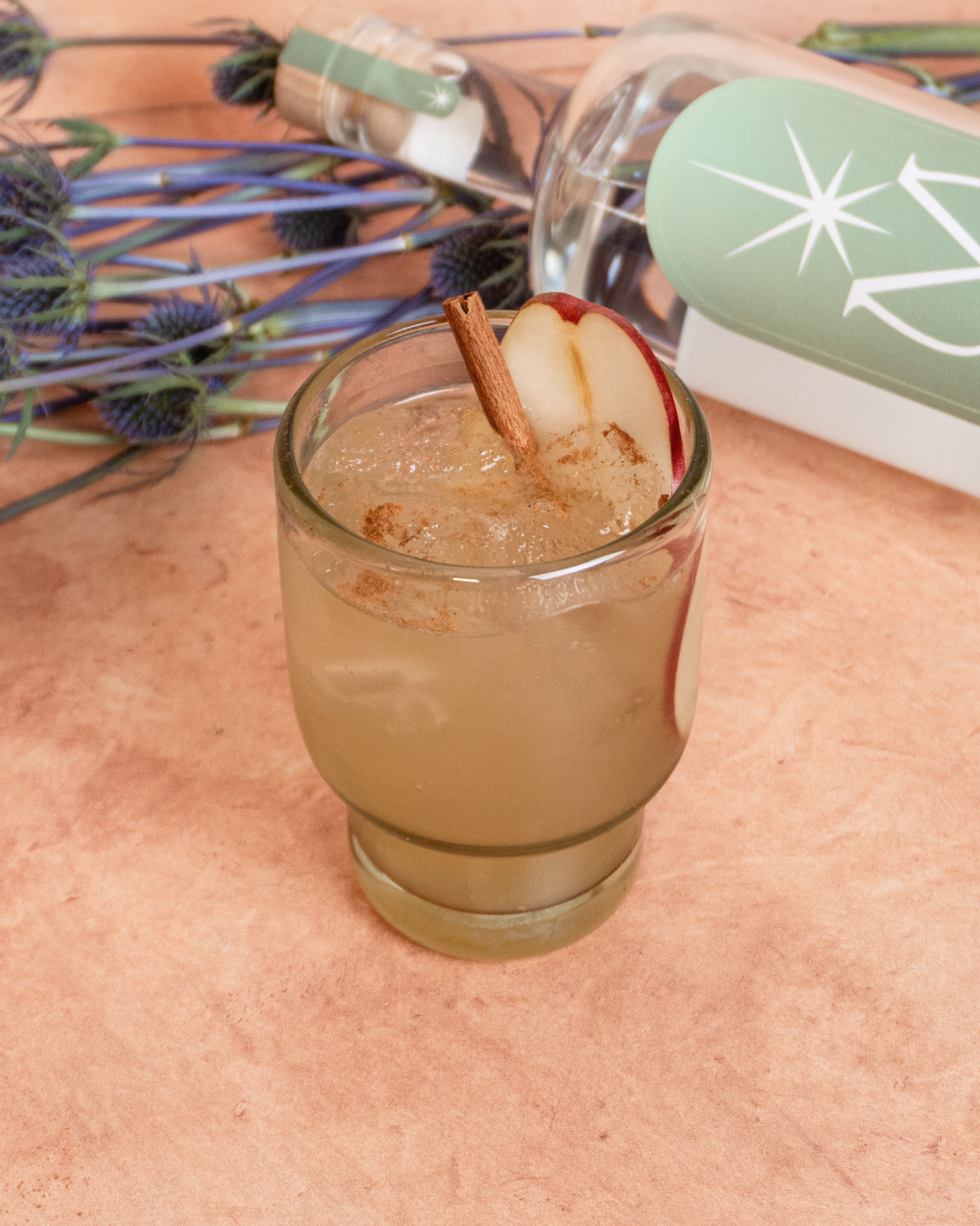 Spiced Pear Mezcal Smash