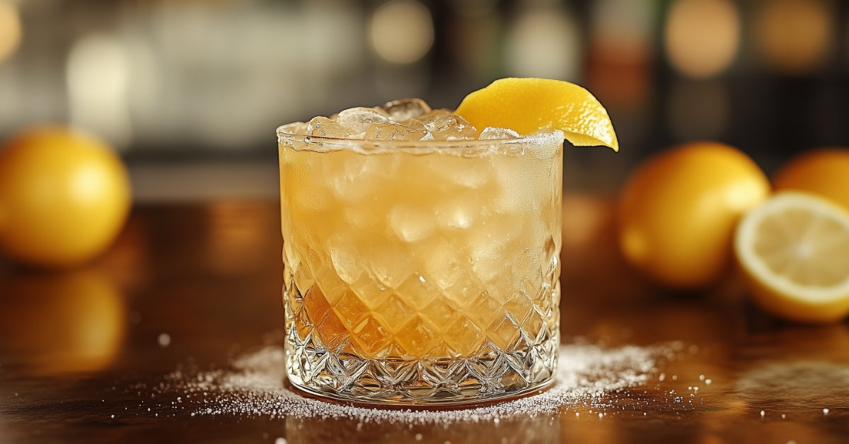 The Lemon Lane Mezcal Cocktail Drink